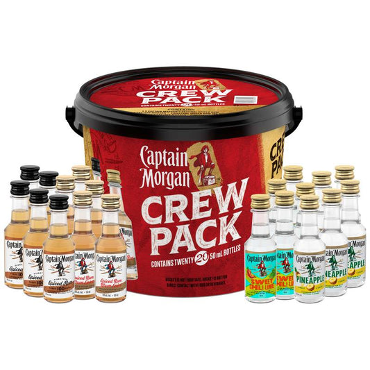 Captain Morgan Party Bucket 20pk 50ml