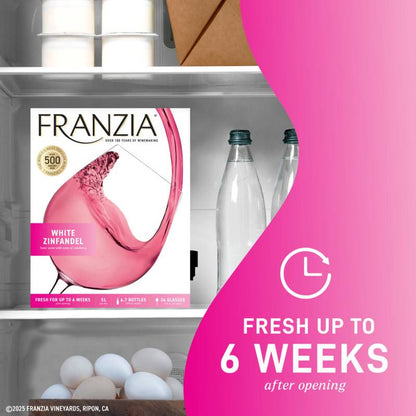 Franzia White Zinfandel 5L Box