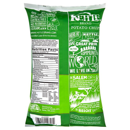 Kettle Brand Jalapeno Potato Chips 13oz