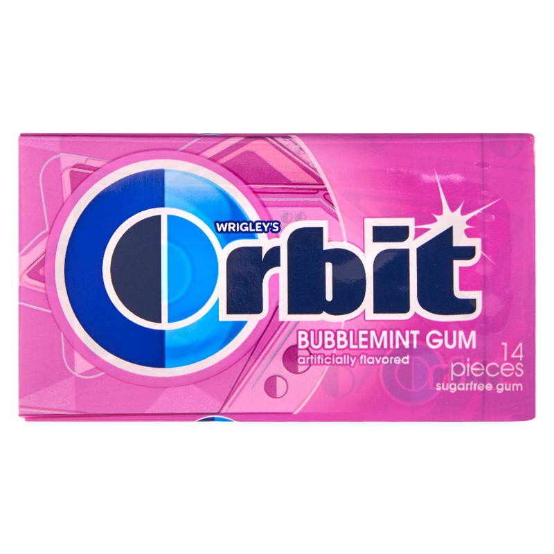 Orbit Bubblemint Gum 12ct