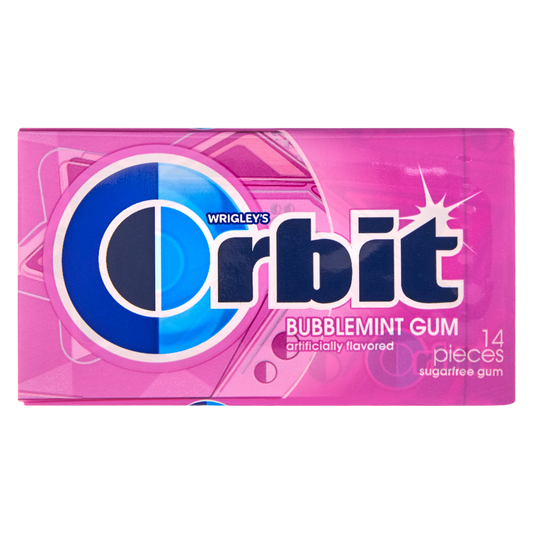 Orbit Bubblemint Gum 12ct