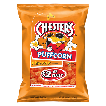 Chester's Cheese Flavored Puffcorn 4.25oz