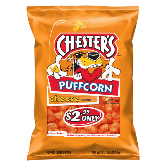 Chester's Cheese Flavored Puffcorn 4.25oz