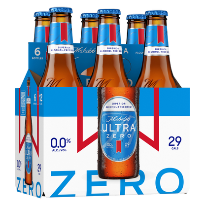 Micehlob Ultra Zero 6pk 12oz Bottle