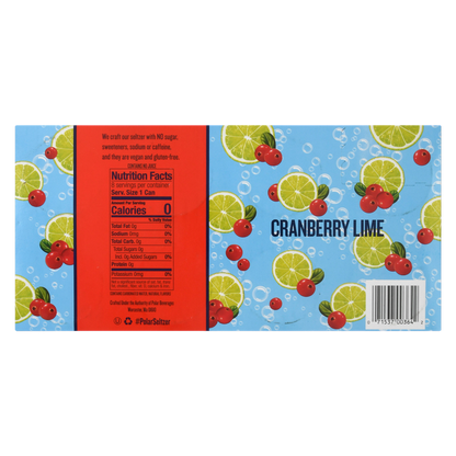 Polar Cranberry Lime Seltzer 8pk 12oz Can