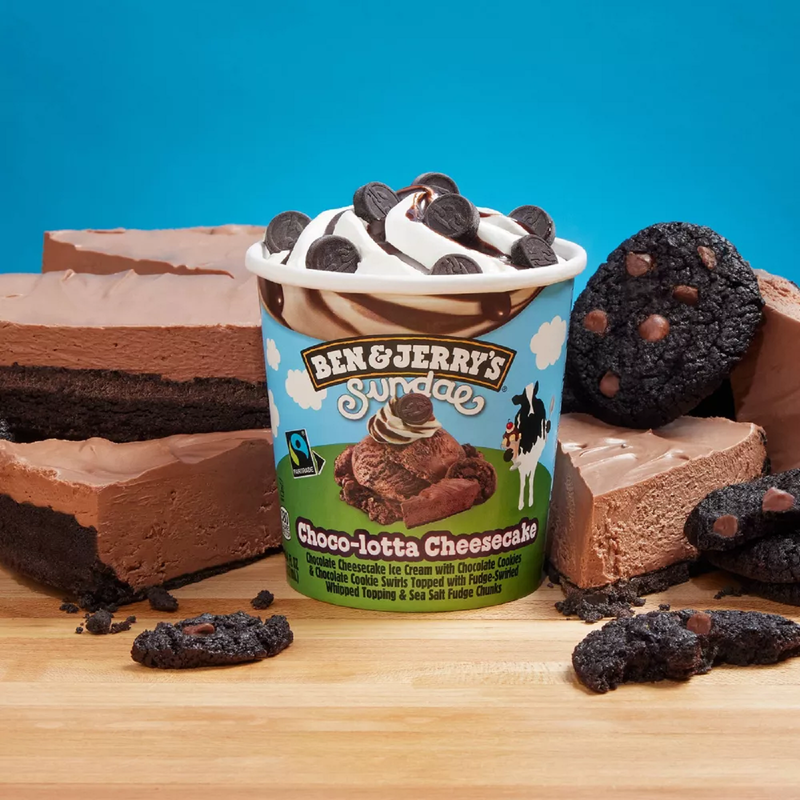 Ben & Jerry's Sundae Choco-lotta Cheesecake Pint
