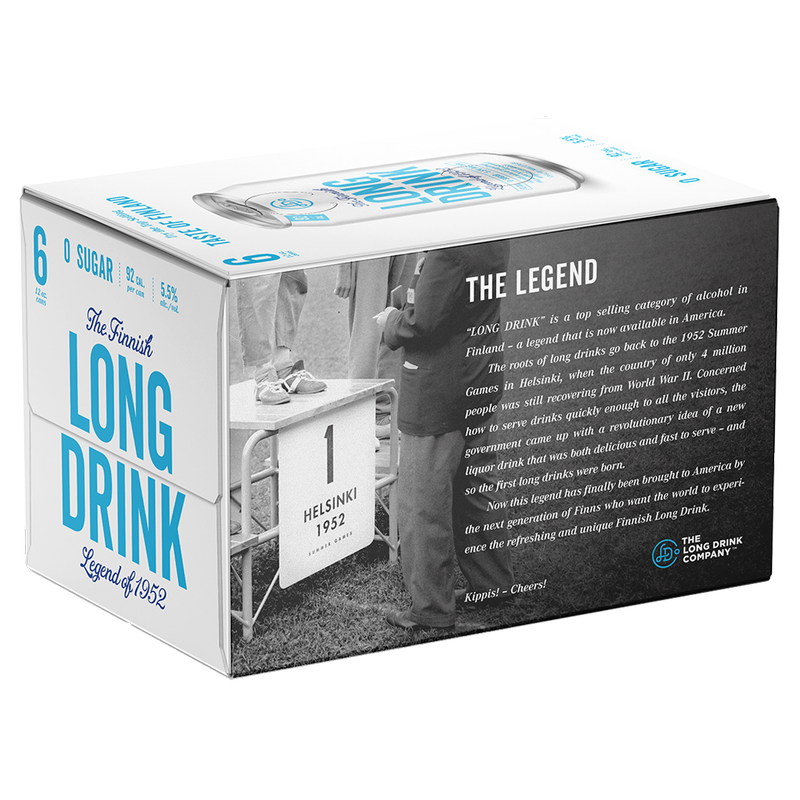 Long Drink Zero 6pk 12oz Can 5.5% ABV