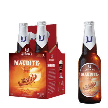 Unibroue Maudite 4pk 12oz Btl