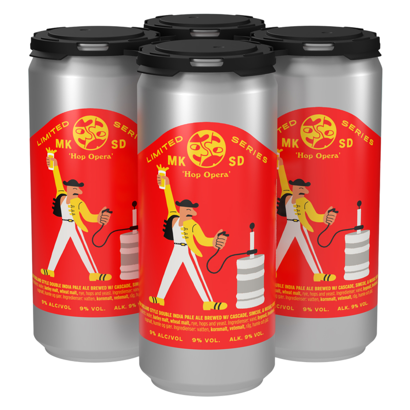 Mikkeller Hop Opera Hazy DIPA 4pk 16oz Can