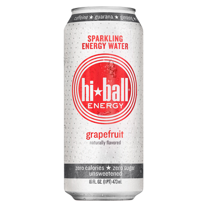 Hiball Grapefruit Sparkling Energy Water 16oz Can
