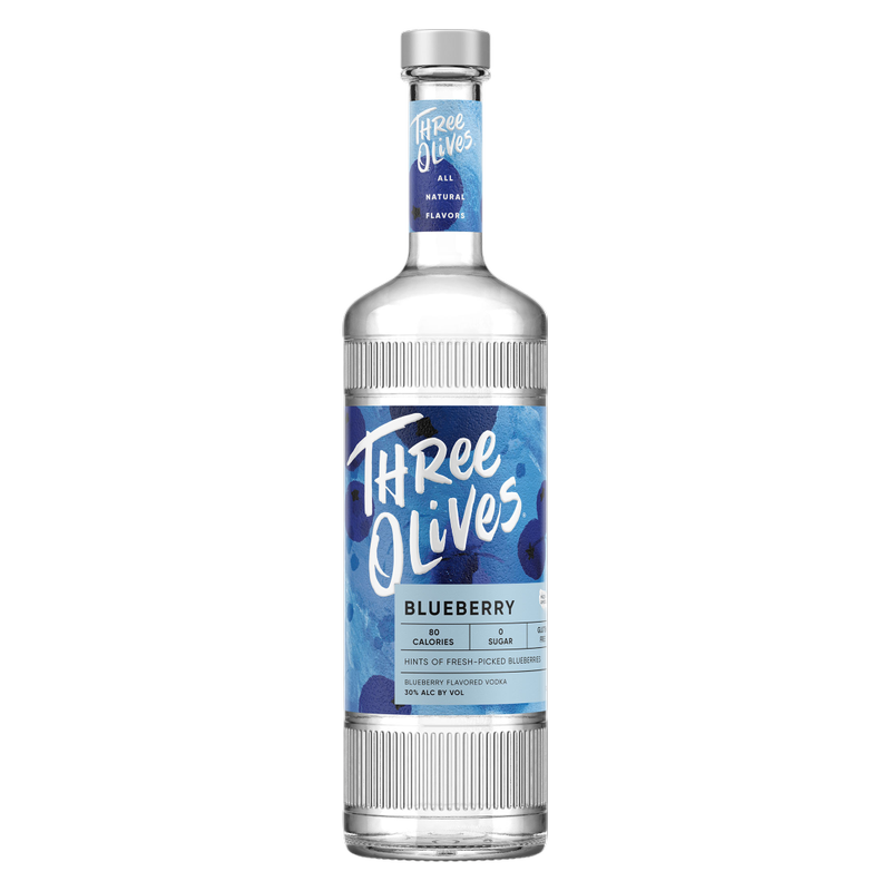 Three Olives Vodka Blueberry 1L (60 Proof)