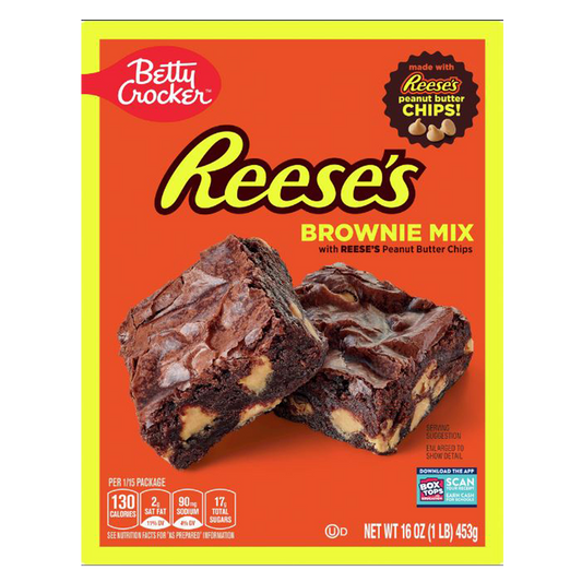 Betty Crocker REESE'S Peanut Butter Premium Brownie Mix 16oz