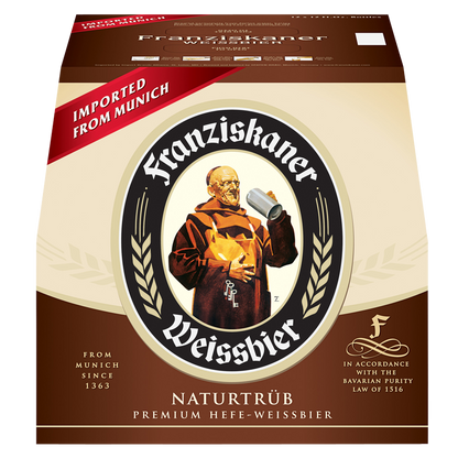 Franziskaner Hefe-Weisse 12pk 12oz Btl