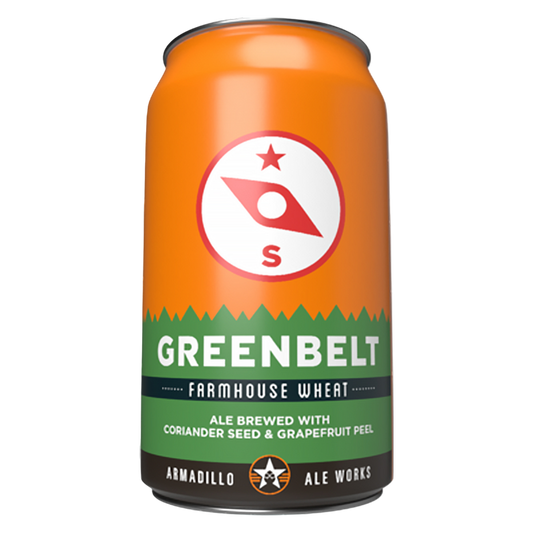 Armadillo Greenbelt Farmhouse Wheat 6pk 12oz Can 5.2% ABV