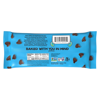 BOBO'S Stuff'd Peanut Butter with Chocolate Chips 12 ct