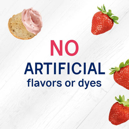 Philadelphia Strawberry Cream Cheese Dip and Bagel Chips - 2.5oz