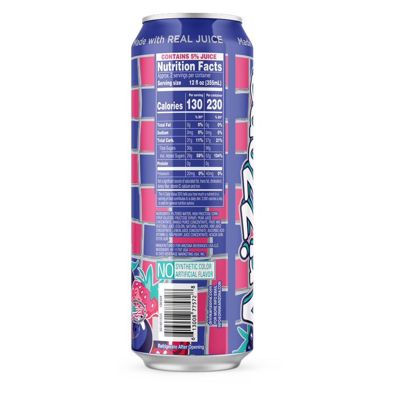 AriZZona RiZZberry 22oz Can