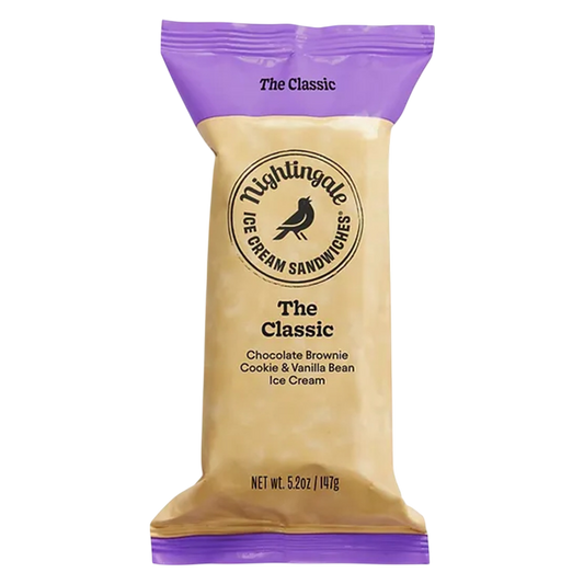 Nightingale Ice Cream Classic Ice Cream Sandwich 1ct