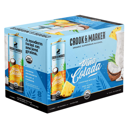 Crook & Marker Pina Colada 8pk 11.5oz Can 5.0% ABV