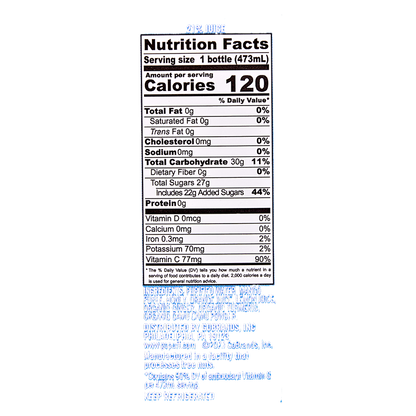 Gopuff x Pure Green Immunity Juice Refresher 16 oz