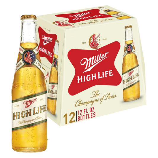 Miller High Life 12pk 12oz Btl 4.6% ABV