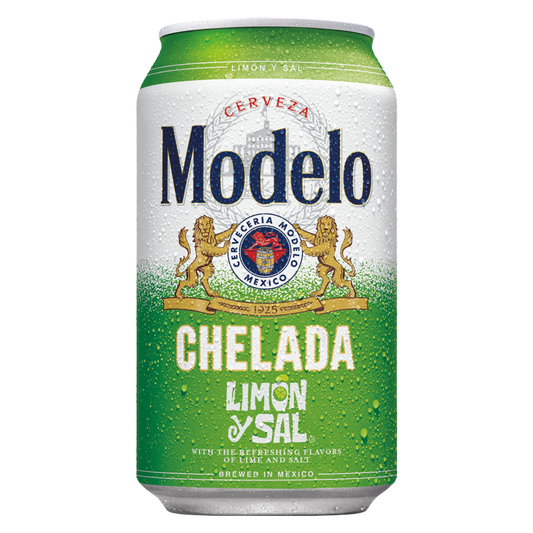 Modelo Chelada Limon y Sal 12oz Can 3.5% ABV