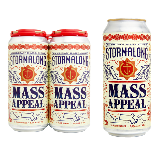 Stormalong Mass Appeal 4Pk 16oz Can