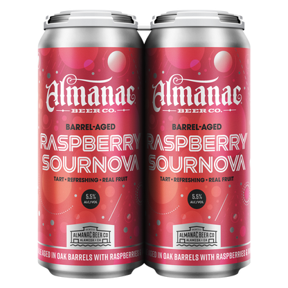 Almanac Sournova Series - Raspberry Sournova 4pk 16oz Can