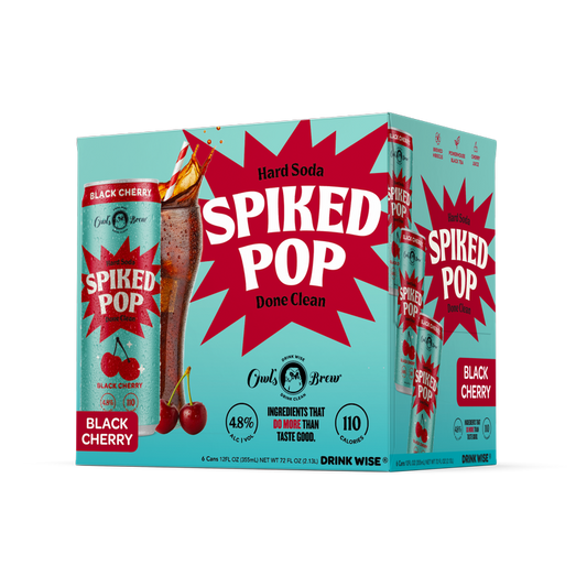 Spiked Pop Happiest Hour Hard Seltzer 6pk 12oz Can 4.8% ABV