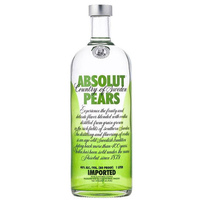 Absolut Pear Vodka 750ml
