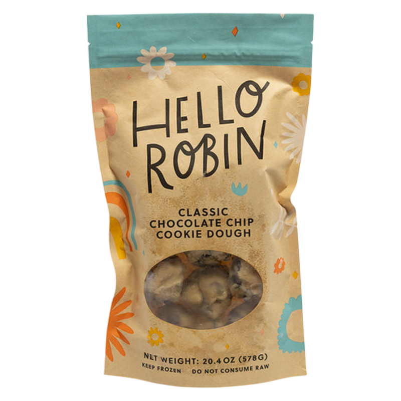 Hello Robin Chocolate Chip Cookie Dough, 20.5 oz