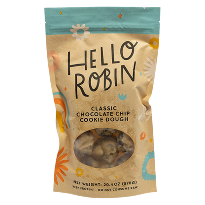 Hello Robin Chocolate Chip Cookie Dough, 20.5 oz
