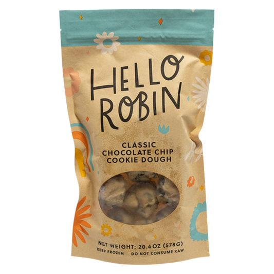 Hello Robin Chocolate Chip Cookie Dough, 20.5 oz