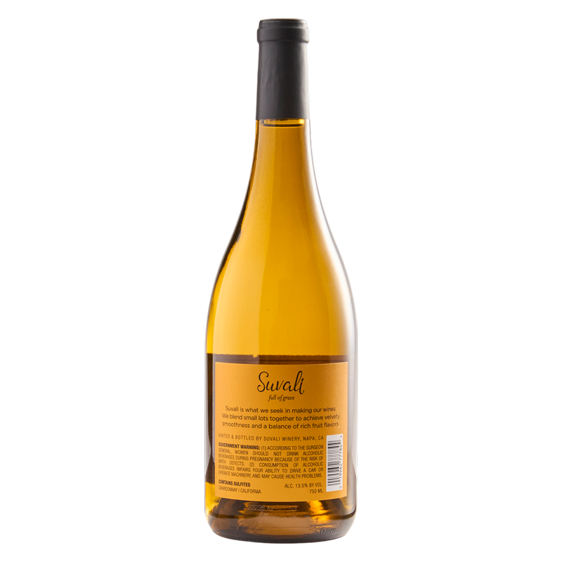 Suvali California Chardonnay 750ml