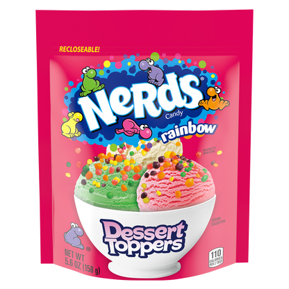 Nerds Rainbow Dessert Toppers Candy 5.6oz