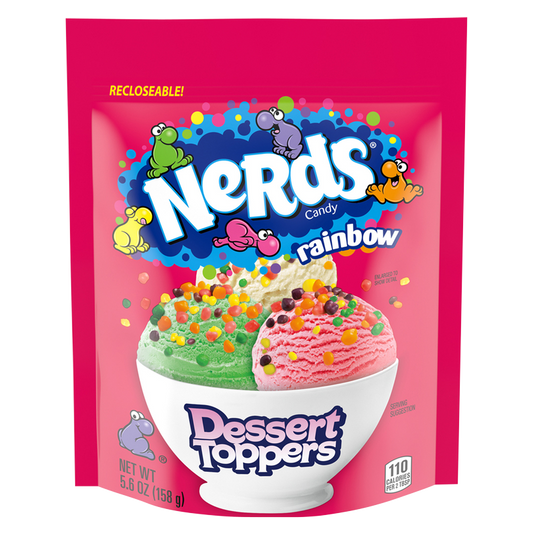 Nerds Rainbow Dessert Toppers Candy 5.6oz