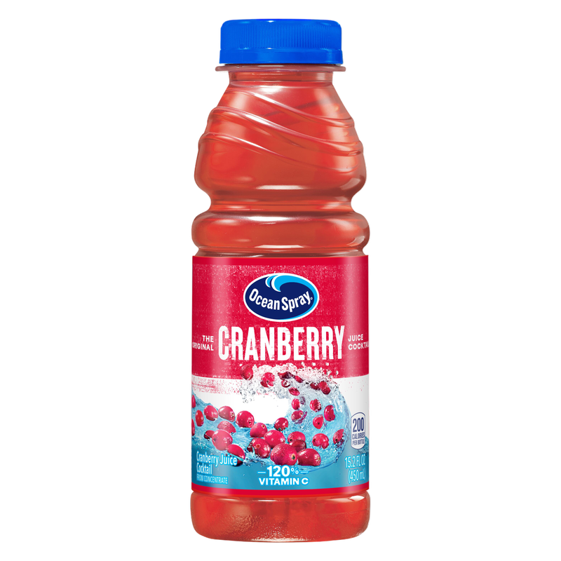Ocean Spray Cranberry Juice 15.2oz Btl