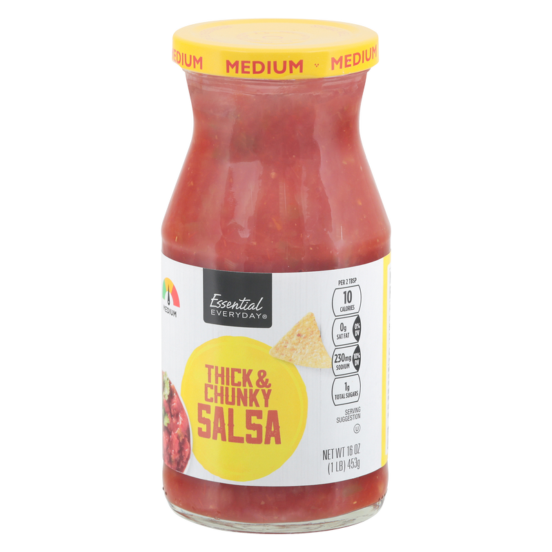 Essential Everyday Thick & Chunky Medium Salsa 16oz