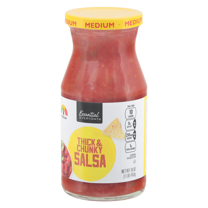Essential Everyday Thick & Chunky Medium Salsa 16oz