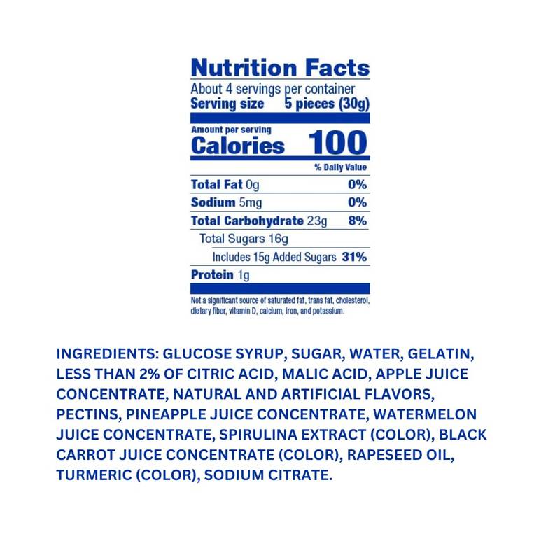 Hi-Chew Gummies Sour, 4.23oz