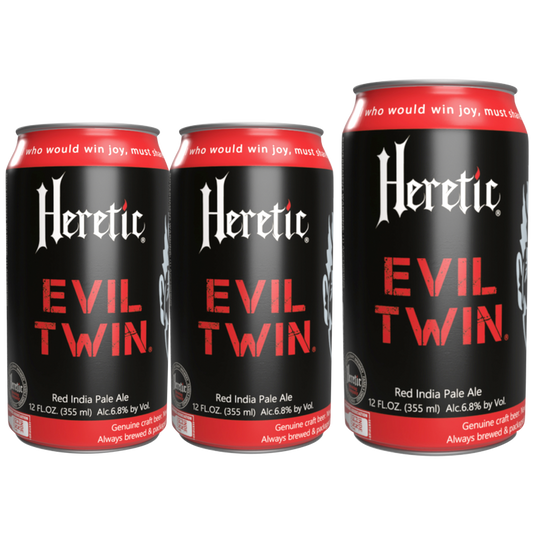 Heretic Brewing Evil Twin Red Ale 6pk 12oz Can