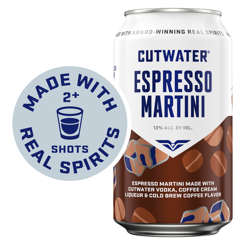 Cutwater Espresso Martini 4pk 12oz Cans 13% ABV