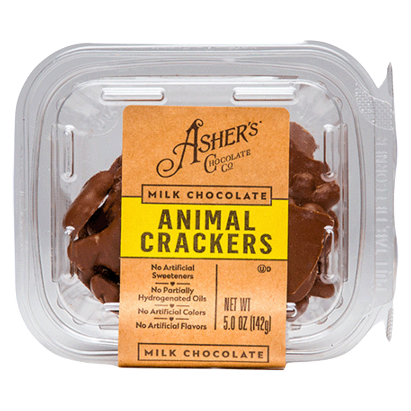 Asher's Milk Chocolate Animal Crackers 5oz