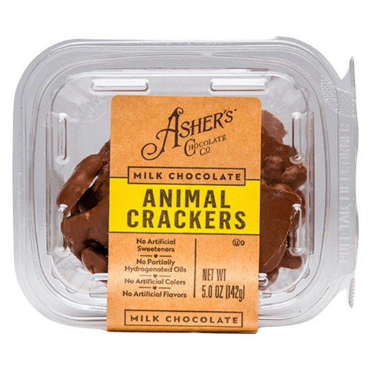 Asher's Milk Chocolate Animal Crackers 5oz