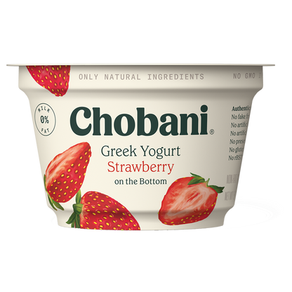 Chobani Strawberry on the Bottom Nonfat Greek Yogurt - 5.3oz