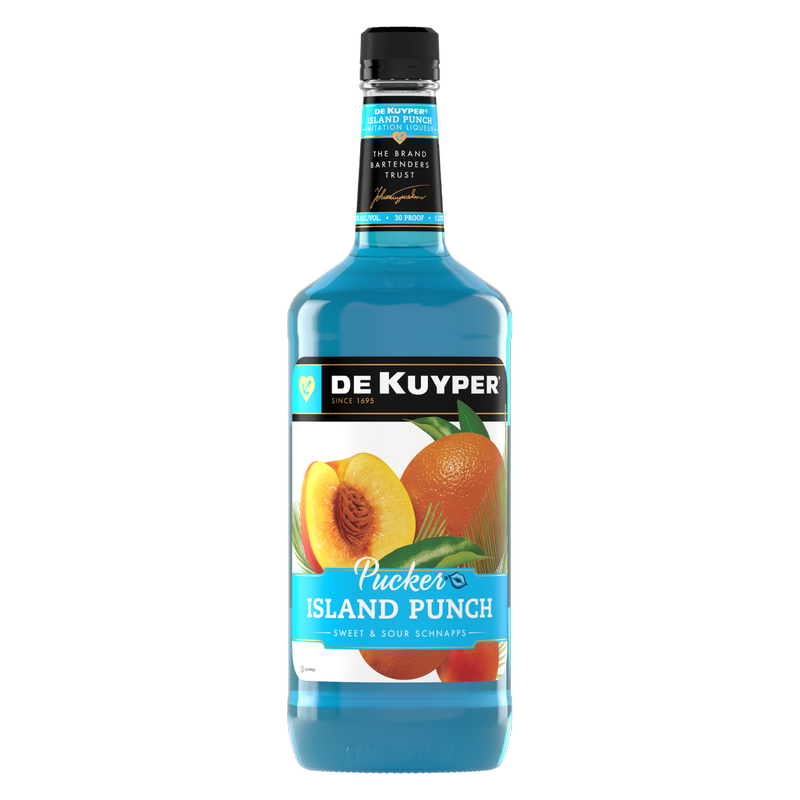 Dekuyper Pucker Island Punch 1L Bottle