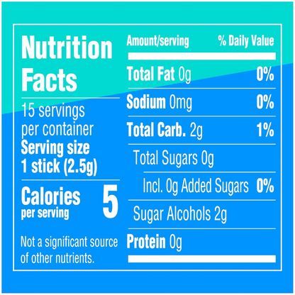 Extra Peppermint Sugar Free Chewing Gum, 15-Stick case 10 CT