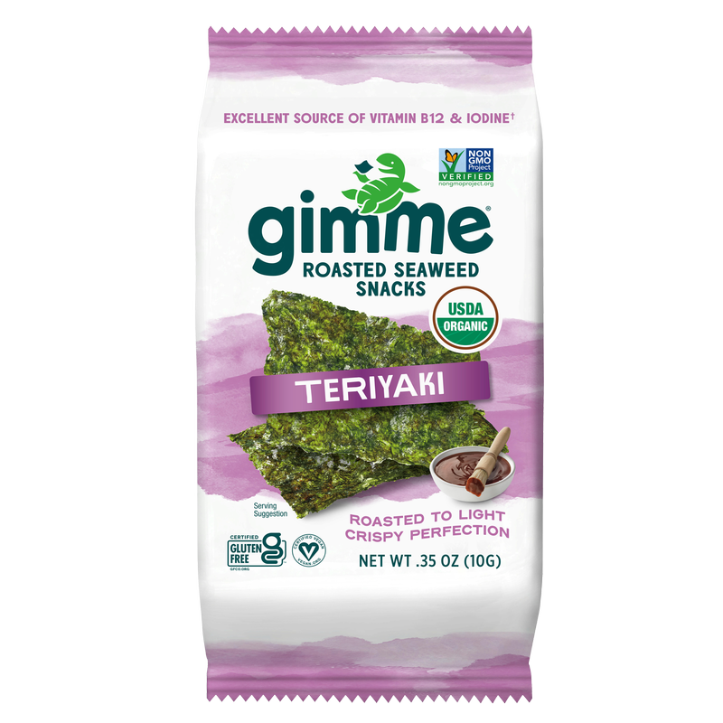 Gimme Organic Teriyaki Seaweed .35oz