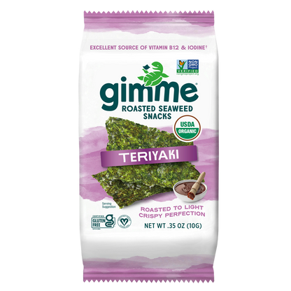 Gimme Organic Teriyaki Seaweed .35oz
