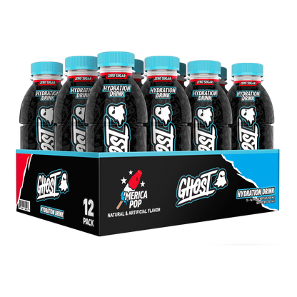 GHOST HYDRATION 'Merica Pop 12pk 16.9oz Btl